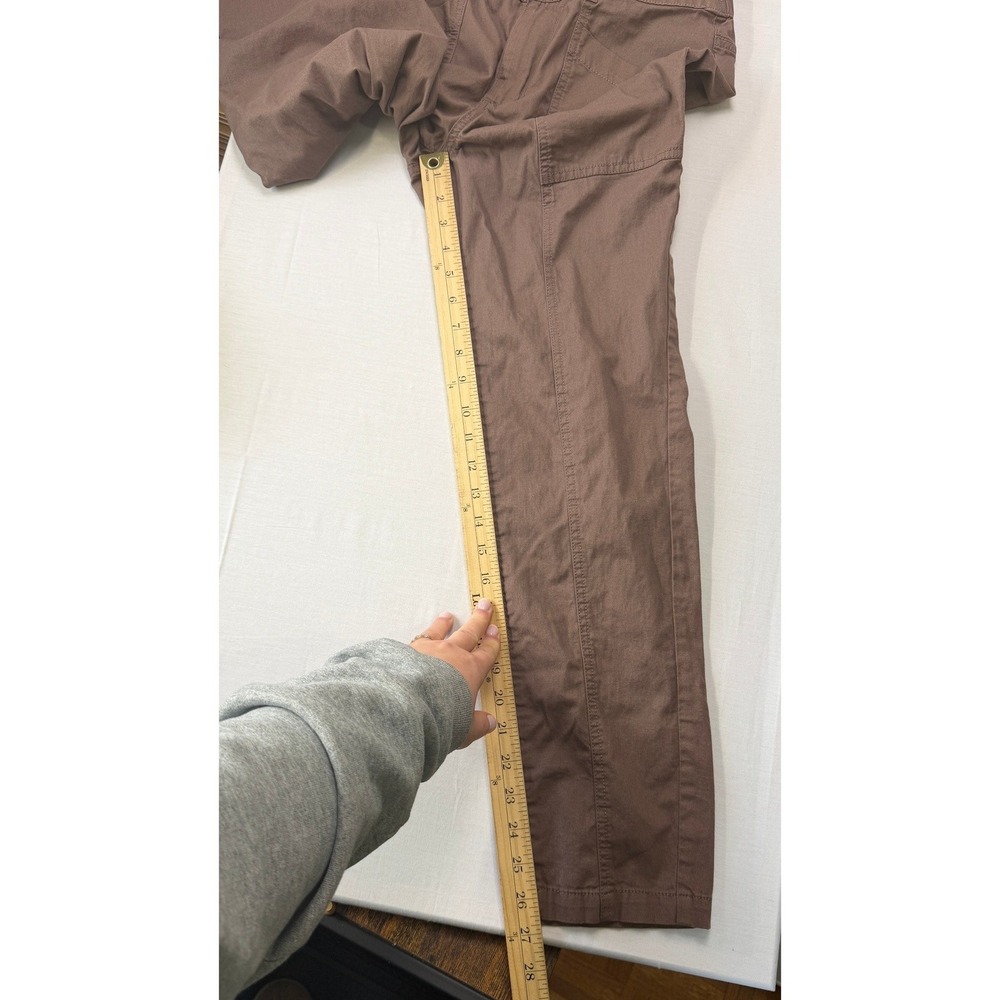Pact Brown Straight-Leg Utility Trousers - Picture 3 of 8